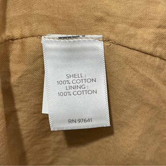 J Jill Elements Elliptical Dress Midi Peach Floral Sleeveless Medium Cottagecore - Picture 11 of 13